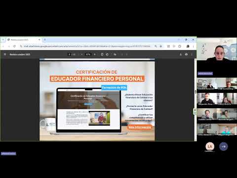 Webinar presentación Revista EF octubre 2025